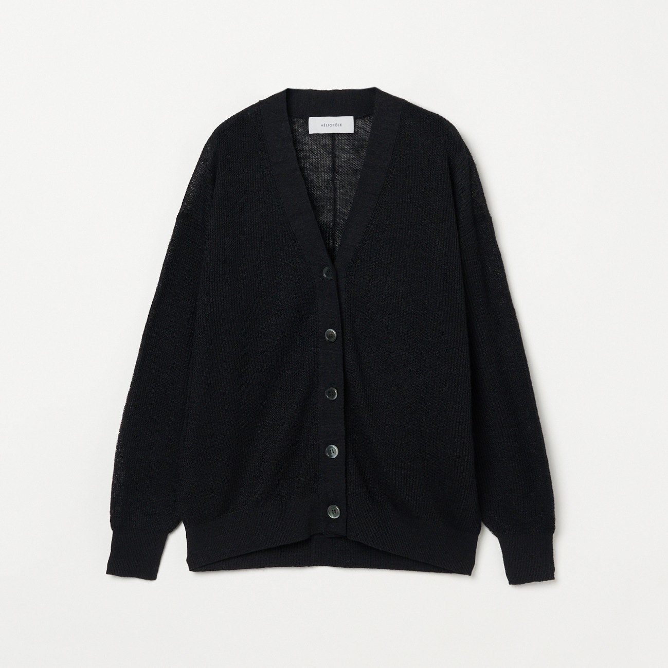 LINEN V NECK LONG CARDIGAN(506088436) | エリオポール(HELIOPOLE 