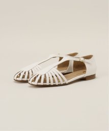 LE TALON(ル　タロン)/PASCUCCI /パスクッチnarrow line sandals 7451/ホワイト