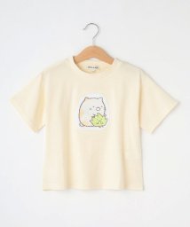 SHOO・LA・RUE(Kids) (シューラルーキッズ)/【すみっコぐらし】スパンコールTシャツ/アイボリー（004）