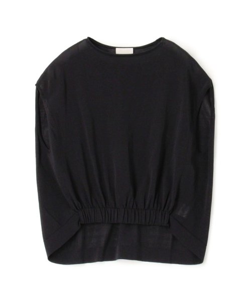 サスティナブルコットンナイロン ノースリーブプルオーバー 