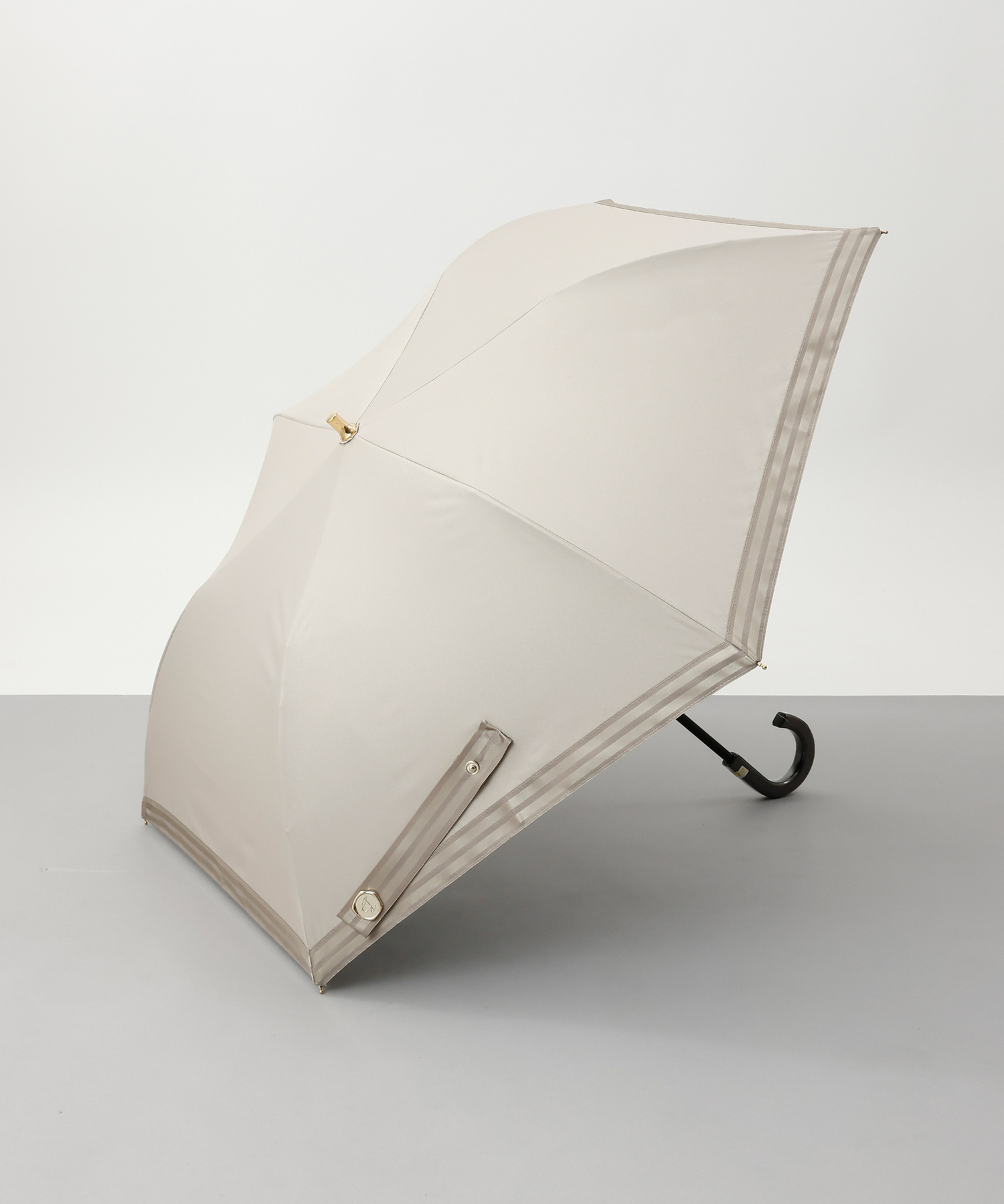 Beaurance （ビューランス） サテンジャガードテープ柄 晴雨兼用