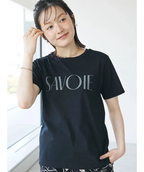 CRAFT STANDARD BOUTIQUE(クラフトスタンダードブティック)/UVカット / SAVOIE TEE/ブラック