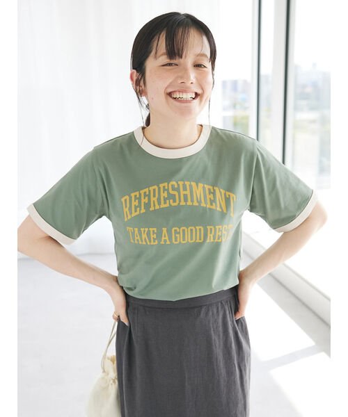 CRAFT STANDARD BOUTIQUE(クラフトスタンダードブティック)/UVカット / REFRESHMENT TEE/グリーン