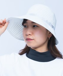 LANVIN SPORT(ランバン スポール)/テープハット【UV/サイズ調整機能つき】/ホワイト