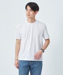 green label relaxing(グリーンレーベルリラクシング)/【WEB限定】JUSTFIT ジャケインT Tシャツ －吸水速乾・抗菌－/WHITE