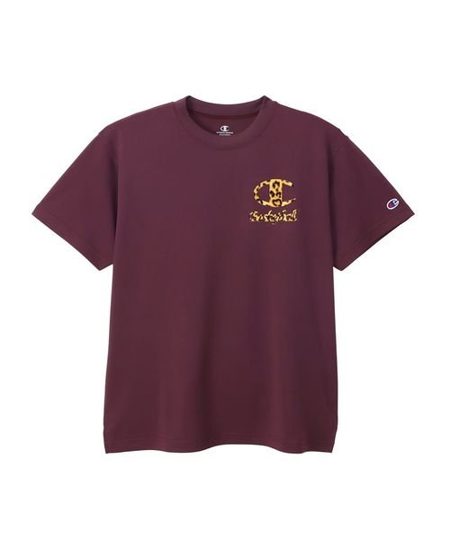 CHAMPION(チャンピオン)/WOMENS S/S T－SHIRT/マルーン