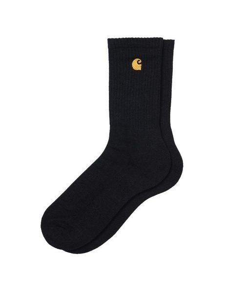 Carhartt(カーハート)/CHASE SOCKS/BLACK/GOLD