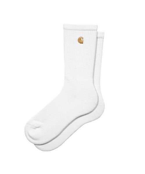 Carhartt(カーハート)/CHASE SOCKS/WHITE/GOLD