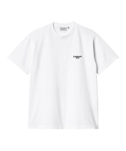 Carhartt(カーハート)/S/S PAISLEY T－SHIRT/WHITE/BLACK（STONEWASHED）