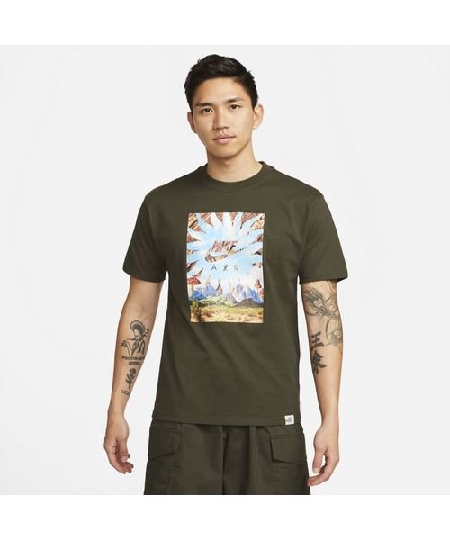 NIKE(ナイキ)/ナイキ NSW DNA オープン M90 S/S Tシャツ/セコイア