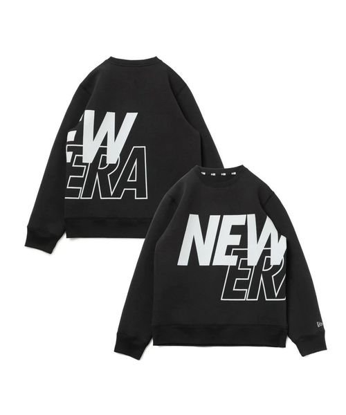 NEW ERA(ニューエラ)/PA TECH SWEAT CREW NECK BLK/ブラック