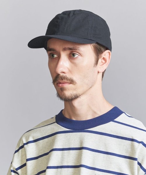 BEAUTY&YOUTH UNITED ARROWS(ビューティーアンドユース　ユナイテッドアローズ)/シアサッカー キャップ/NAVY