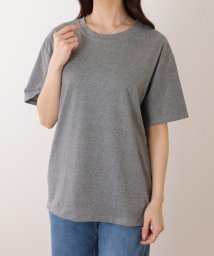 Lace Ladies/バック ロゴプリント ロールアップ袖 半袖 Tシャツ/506085106