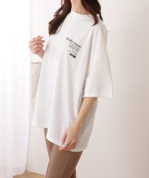 Lace Ladies/オーバーサイズ プリント ドルマン 半袖 Tシャツ/506085111