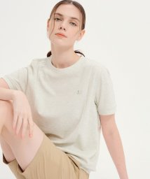 AIGLE/UVカット 吸水速乾 裾ギャザー リラックスクルーネックTシャツ/506091379