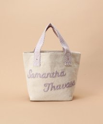 Samantha Thavasa/★ロゴリネントートバッグ 小サイズ/506091542