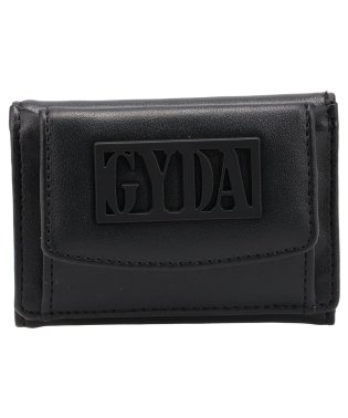 GYDA/GYDA ジェイダ 財布 三つ折り ミニ レディース マイクロ コンパクト FRAME METAL SERIES ブラック グリーン シルバー 黒 GY－W20/506091682