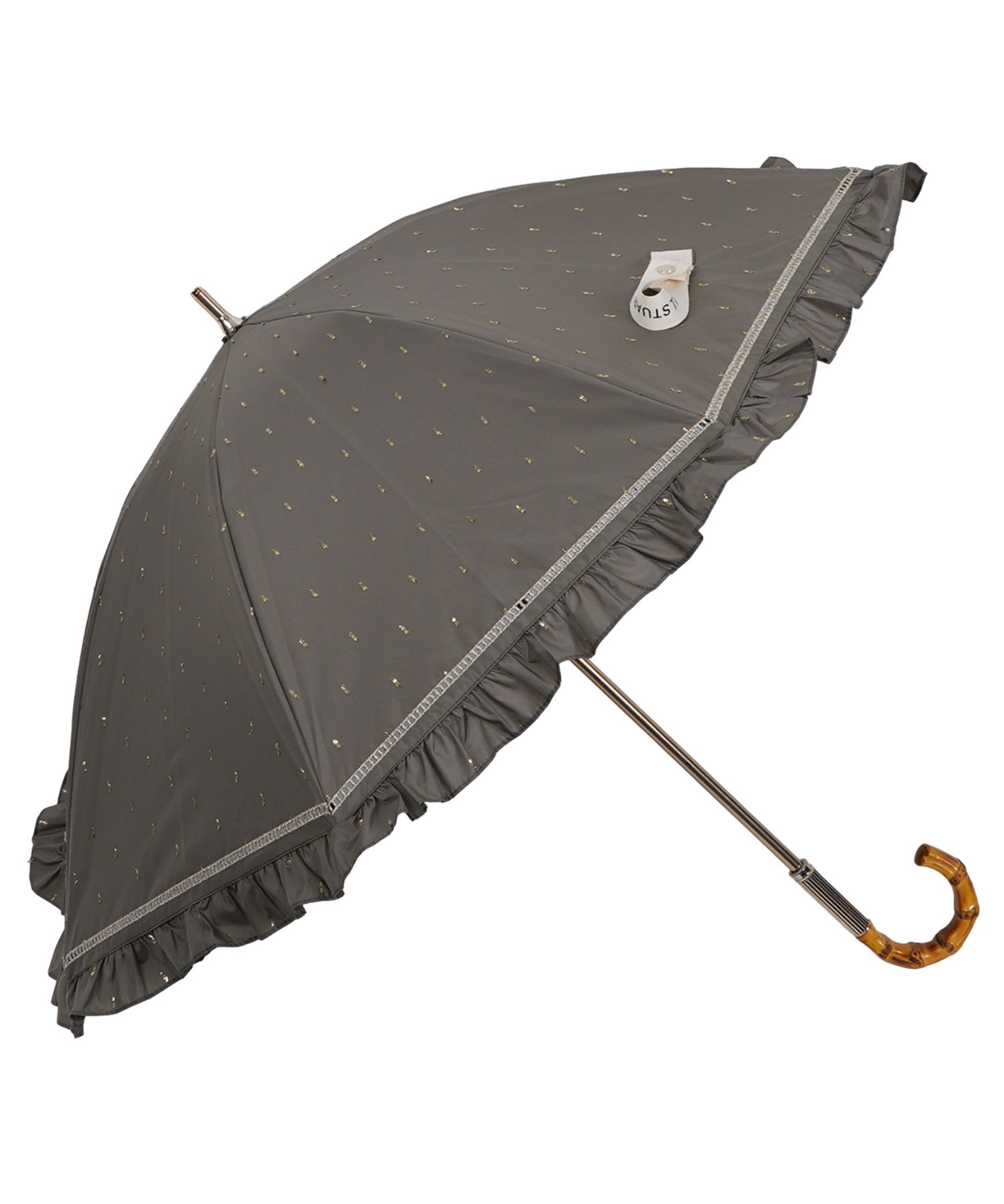 ジルスチュアート JILLSTUART 日傘 遮光 晴雨兼用 長傘 雨傘 レディース UVカット 遮蔽 紫外線対策 フリル 母の日 23030