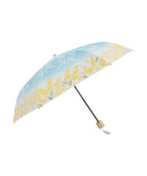 kabajirushihonpo(カバジルシホンポ)/河馬印本舗 日傘 折りたたみ 軽量 晴雨兼用 レディース 2段式 FOLDING UMBRELLA 5437/ブルー