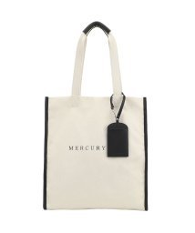 MERCURYDUO(マーキュリーデュオ)/マーキュリーデュオ MERCURYDUO トートバッグ キャンバス レディース CANVAS TOTEBAG MER－90740B/ブラック