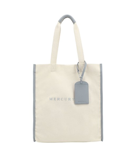 MERCURYDUO(マーキュリーデュオ)/マーキュリーデュオ MERCURYDUO トートバッグ キャンバス レディース CANVAS TOTEBAG MER－90740B/グレー