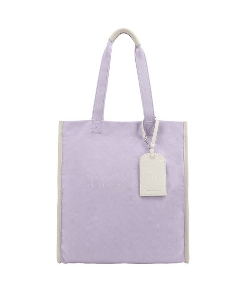 MERCURYDUO(マーキュリーデュオ)/マーキュリーデュオ MERCURYDUO トートバッグ キャンバス レディース CANVAS TOTEBAG MER－90740B/ラベンダー