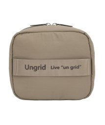 Ungrid(アングリッド)/アングリッド Ungrid 化粧ポーチ メイクポーチ コスメポーチ トラベルポーチ 小物入れ レディース 機能的 コンパクト UNG－53230W/グレージュ