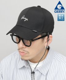GERRY(ジェリー)/GERRY ジェリー ベースボールキャップ 帽子 6パネル 撥水 あご紐付き/ブラック