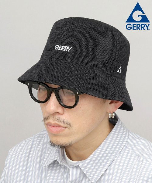 GERRY(ジェリー)/GERRY ジェリー バケットハット 帽子 サーモハット 軽量 蒸れにくい/ブラック