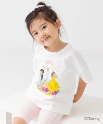 chil2(チルツー)/〈ディズニー〉ヒロイン半袖Tシャツ/ホワイト