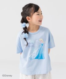 chil2(チルツー)/〈ディズニー〉ヒロイン半袖Tシャツ/サックス