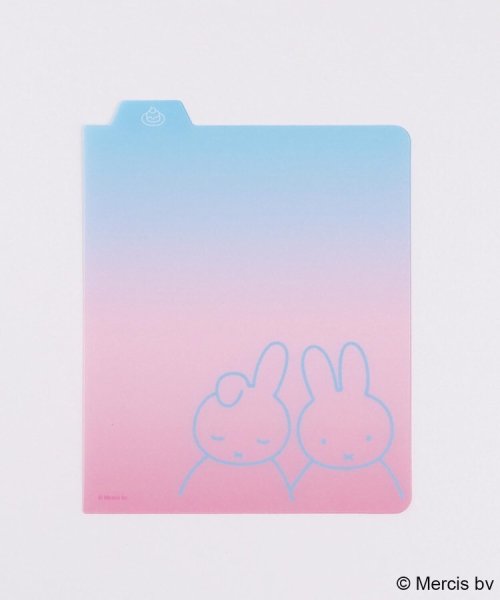 one'sterrace(ワンズテラス)/◆【先行販売】Dick Bruna miffy リングノートスクエア用下敷き/ピンク（972）