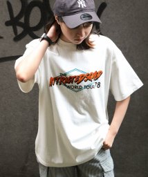 ZIP FIVE(ジップファイブ)/USAコットンピグメント加工 ツアーTEE/アイボリー