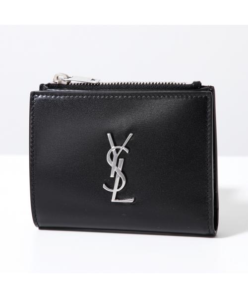 SAINT LAURENT カサンドラ ロゴフラットサンダル ブラック 37 SAINT
