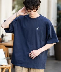 Rocky Monroe/KANGOL カンゴール Tシャツ 半袖 メンズ レディース カットソー オーバーサイズ ビッグシルエット リラックス ゆったり ラグラン クルーネック ロゴ刺/506092294