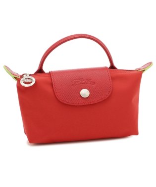 Longchamp/ロンシャン ポーチ プリアージュ グリーン レッド レディース LONGCHAMP 34175 919 P83/506092320