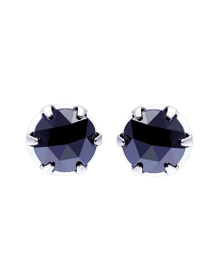 セール】Pt900 ブラックダイヤモンド 計0.5ct ローズカット 6本爪プラチナピアス(506092452) |  ジュエリーセレクション(JEWELRY SELECTION) - MAGASEEK
