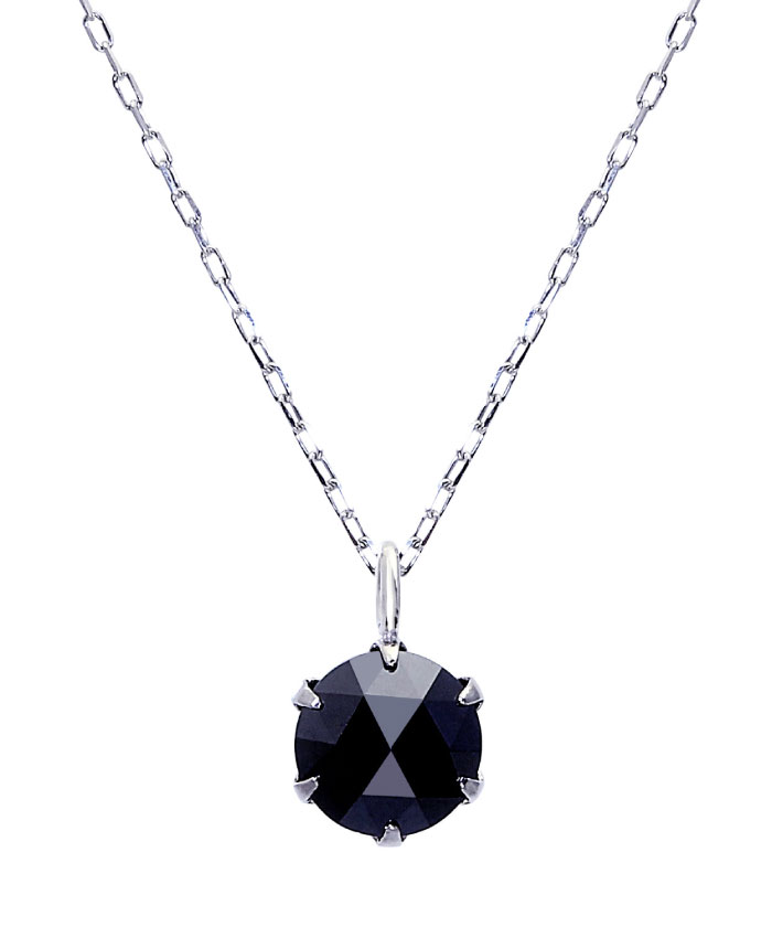 セール】K18WG ブラックダイヤモンド 0.5ct ローズカット 6本爪ネックレス(506092473) | ジュエリーセレクション(JEWELRY  SELECTION) - MAGASEEK