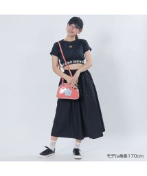 MARY QUANT/ロゴテープクロップド Tシャツ/506092847