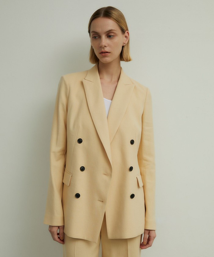 BEIGE 【VERY 7月号掲載】 MARC / ダブルジャケット L. ORANGE 6 BEIGE 【VERY 7月号掲載】 MARC / ダブルジャケット L. ORANGE 6