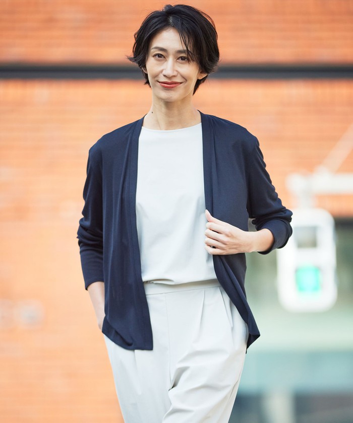 【週末限定セール⭐︎新品未使用】MDBネイビー ビッグカーディガン KOBUKOHA ライトカーディガン（ネイビー） | HATSUNEX