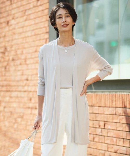 【WEB限定カラーあり・接触冷感・UVカット】PINION ロングカーディガン ロングカーディガン 【WEB限定カラーあり・接触冷感・UVカット】PINION O1340523994(10368円)