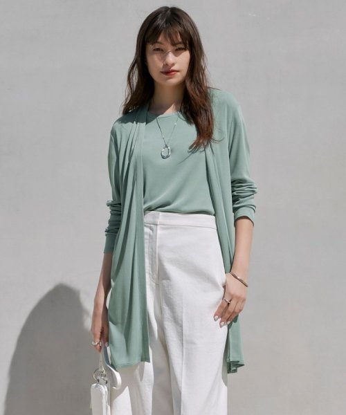 【WEB限定カラーあり・接触冷感・UVカット】PINION ロングカーディガン ロングカーディガン 【WEB限定カラーあり・接触冷感・UVカット】PINION O1340523994(10368円)