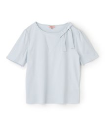 TOCCA(TOCCA)/【洗える！】AIR TEE リボン Tシャツ/スカイブルー系
