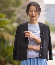 J.PRESS LADIES/【洗える】SILKY COTTON LINEN カーディガン/506093049