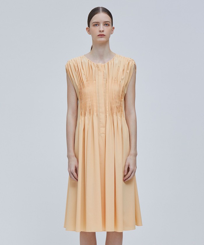 BEIGE LUCILLE / Aラインドレス L. ORANGE 2 BEIGE LUCILLE / Aラインドレス L. ORANGE 2