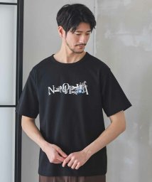 UNION STATION(ユニオンステーション)/NEMOPHILAプリントTシャツ/ブラック