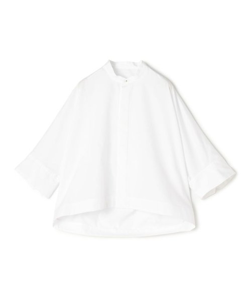 MACPHEE(MACPHEE)/ コットンブロード クロップドシャツ/11ホワイト