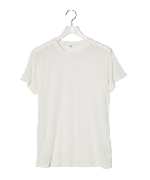 ADAM ET ROPE'(アダム　エ　ロペ)/【BASERANGE(ベースレンジ)】TEE SHIRT/ホワイト（10）