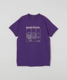 SHIPS any MEN(シップス　エニィ　メン)/COTTON EXPRESSIONS: サイエンス プリント Tシャツ/パープル